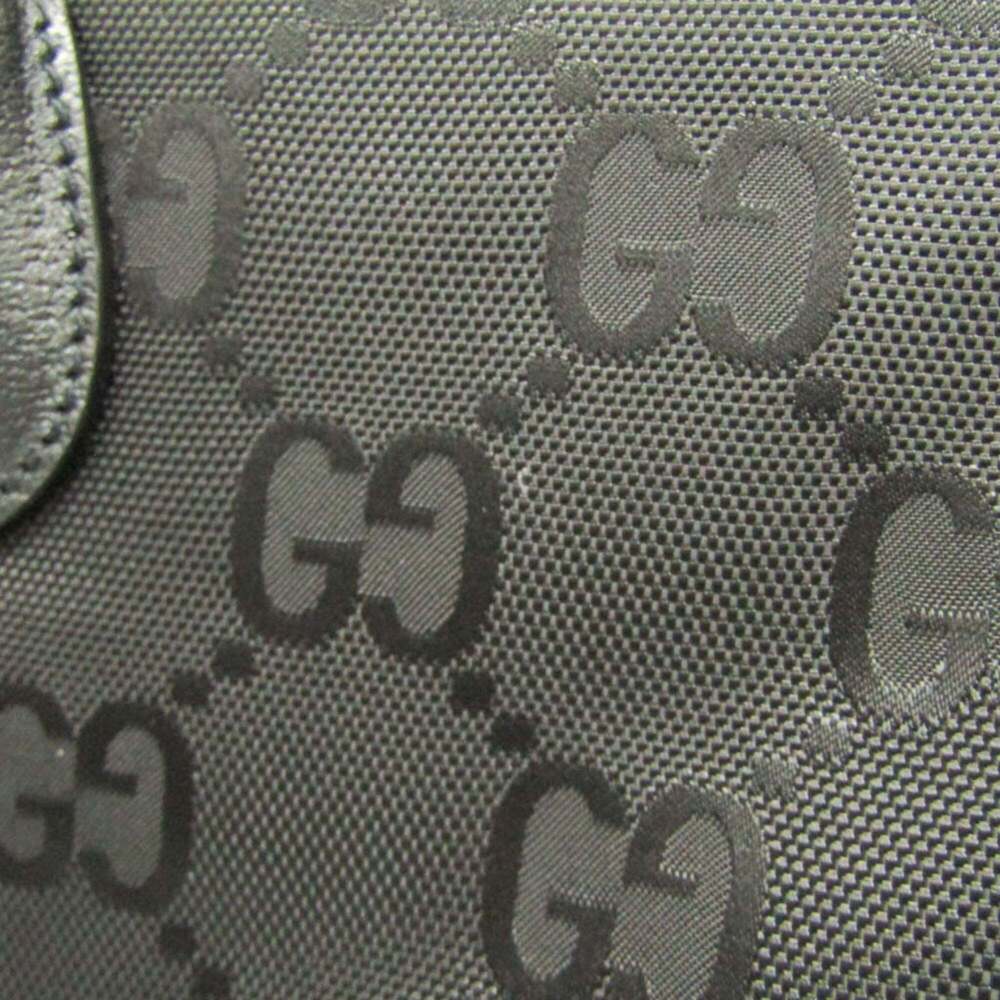 GUCCI Black Leather Shoulder Bag - Picture 6 of 13